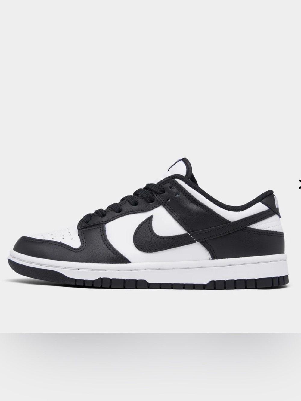 Nike Black White Panda Dunks Low 10.5 sneaker running shoes